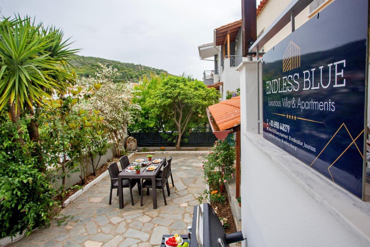 Endless Blue Sunshine Villa PalaiónTsiflíkion Eksteriør bilde
